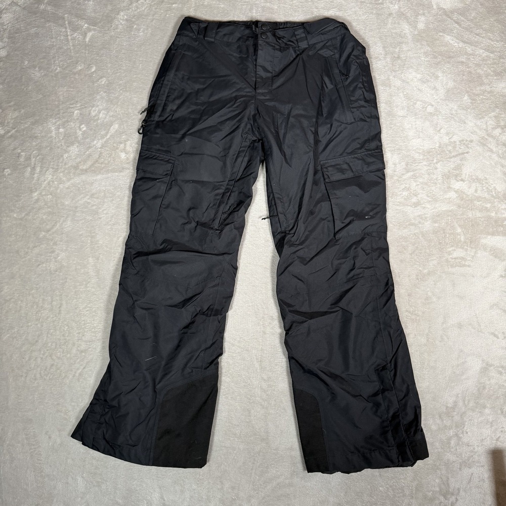 Columbia Ridge 2 Run III Pants Mens Large Black Omni-Tech Ski Waterproof WM0905